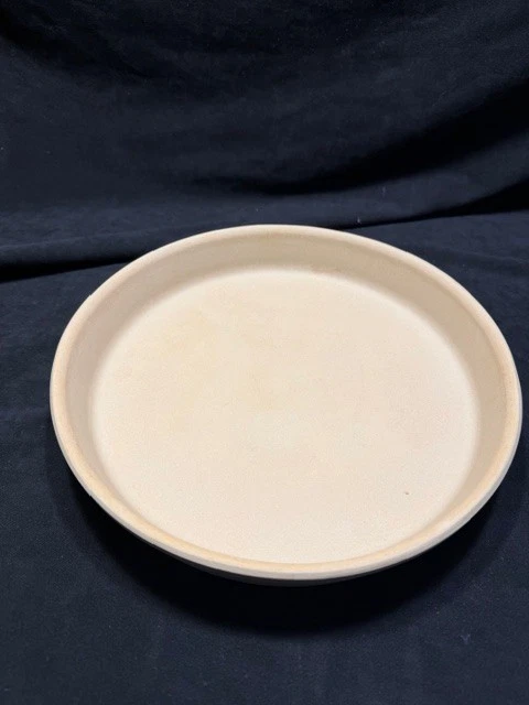 Pampered Chef 11" Deep Dish Stoneware Baker Seasoned Casserole Quiche Pan