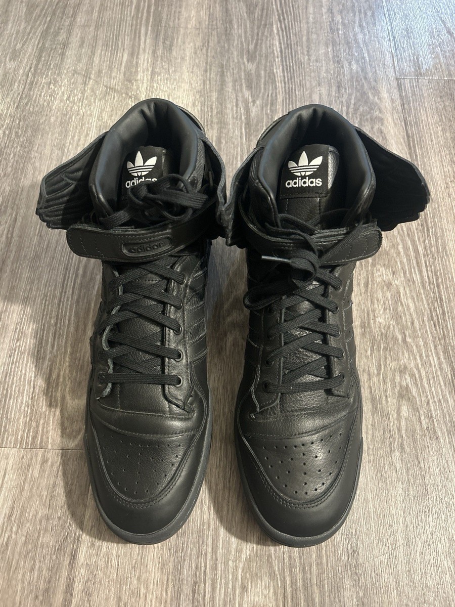 Adidas x Jeremy Scott Forum Hi Wings 4.0 Black RARE SIZE 15 | eBay