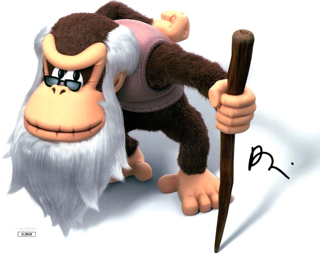 Fred Armisen Signed Autographed 8X10 Photo Super Mario Cranky Kong JSA AL29657