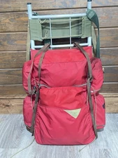 VTG KELTY PACK External Frame Backpack 70's Red  Hiking Plus Original Supplies!!
