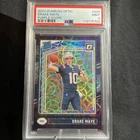 2024 Donruss Optic Drake Maye RC #229 Purple Scope - Rated Rookie MINT! PSA 9