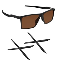 Black Replacement Ear Socks for Oakley Futurity RS OX8186 Non-Slip Temple Tips