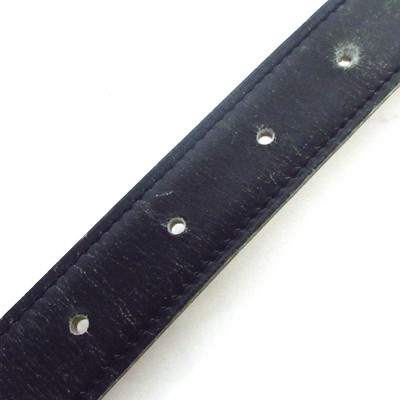 Auth HERMES H Belt - Black Box Calf Square B Belt Auth HERMES H Belt - Black Box Calf Square B Belt | eBay main image 2