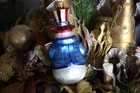 Uncle Sam Snowman Ornament, Christmas, Hanging Ornaments — photo 3