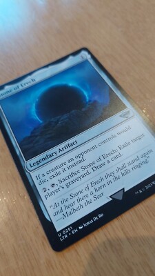 Stone of Erech 251 Lord of the Rings Magic the Gathering card