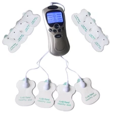 TENS MACHINE DIGITAL THERAPY FULL BODY MASSAGER 8 PAIN RELIEF ACUPUNCTURE BACK