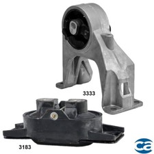Juego de 2 soportes de motor trasero y derecho para Dodge Journey 09-10 3,5 L AWD