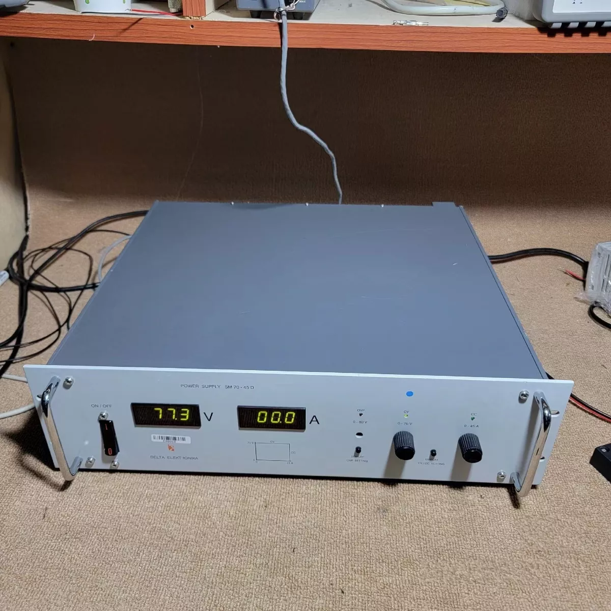 1PCS USED DELTA SM70 45D 70V 45A 380V DC power supply DHL or EMS