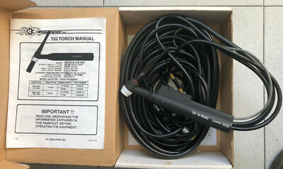 Worldwide Tig CK18-25 FT Wasser Cooled Rigid Head Interchanges Weldcraft WP18-25