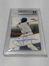 2000 FLEER MYSTIQUE FRESH INK AUTO TONY GWYNN HOF SP! BGS8.5