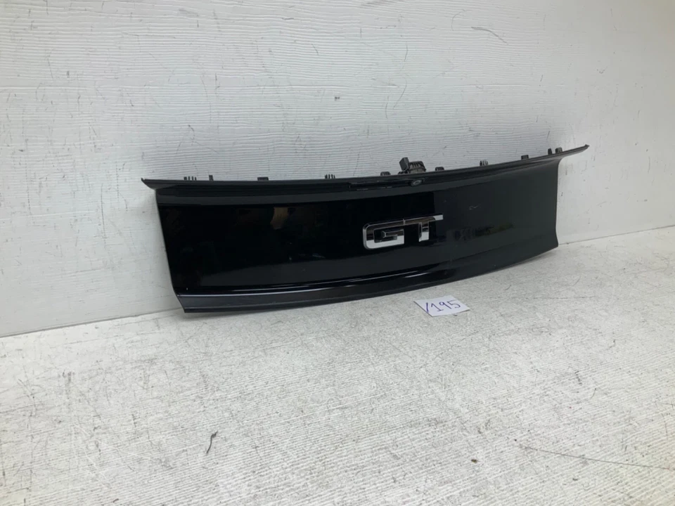 2015 2016 2017 FORD MUSTANG GT BLACK REAR TRUNK DECK LID WITH CAMERA OEM - Image 2 of 4