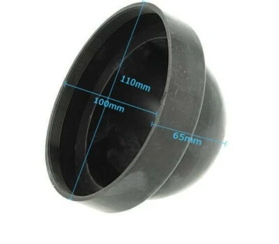 TAPPO COPRI FARO MAGGIORATO CUFFIA GOMMA FARI AUTO DA 100MM KIT FULL LED XENON