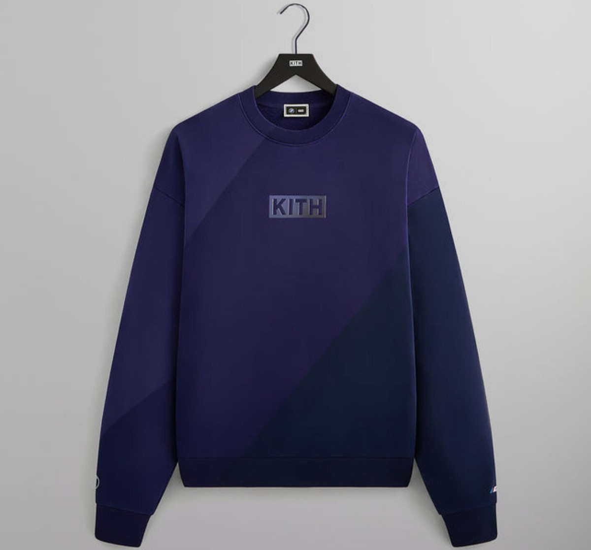 KITH for BMW Chapter III Classic Nelson Crewneck L Techno Violet