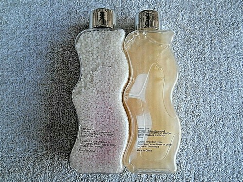 RARE CHERRY BLOSSOM CREAM BATH 5.07 FL. OZ. & BATH BEADS 4.4 OZ. UNUSED - Picture 5 of 7