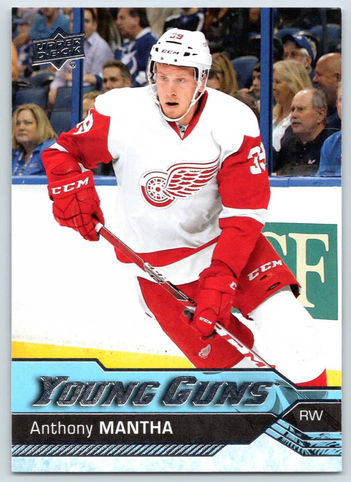 ANTHONY MANTHA RC YOUNG GUNS 2016-17 UPPER DECK 16-17 NO 213         34972