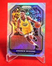 Andrew Wiggins Silver 2020 Prizm Basketball Card #132