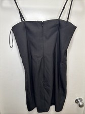 reformation women black dress size 6