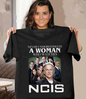 Never Underestimate A Woman Who Watches Ncis Unisex T Shirt