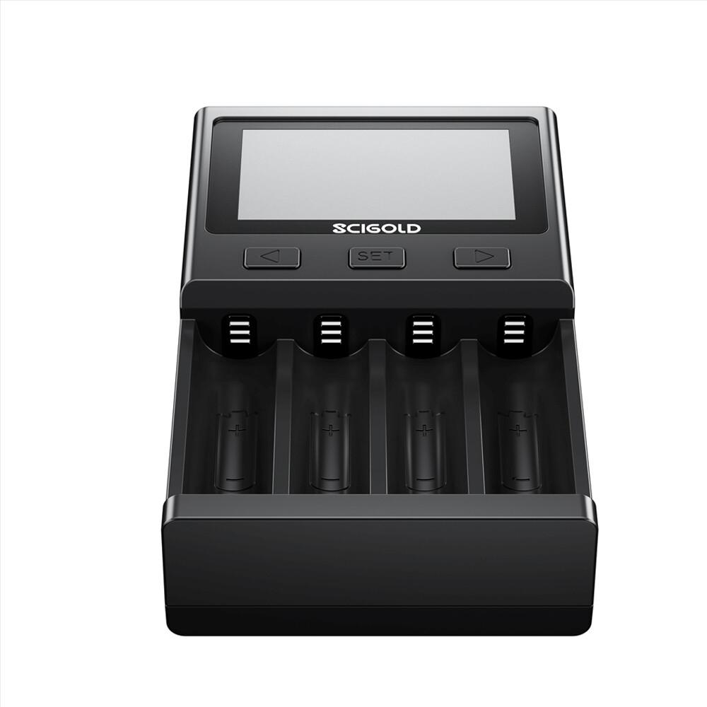 Scigold Rechargeable Batteries Battery Charger For AA AAA 5V 2A Ni-MH Ni-Zn New-image