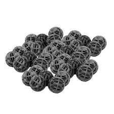 100pcs 18mm Aquarium Bio Balls Fish  Biological Filter Media Filtration G0A3