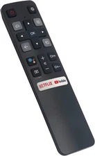 RC802V New Remote Control For TCL Android TV and TCL Google Smart TV [NO VOICE]