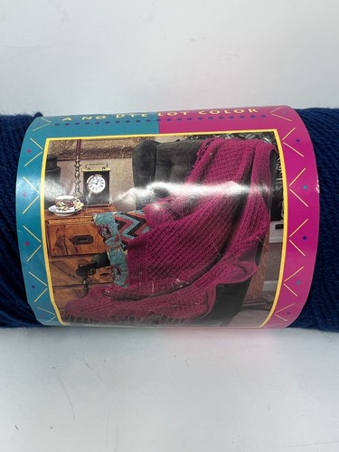 Lot of 4 Skeins Caron Colour Perfect Classic Navy Yarn - Picture 5 of 5