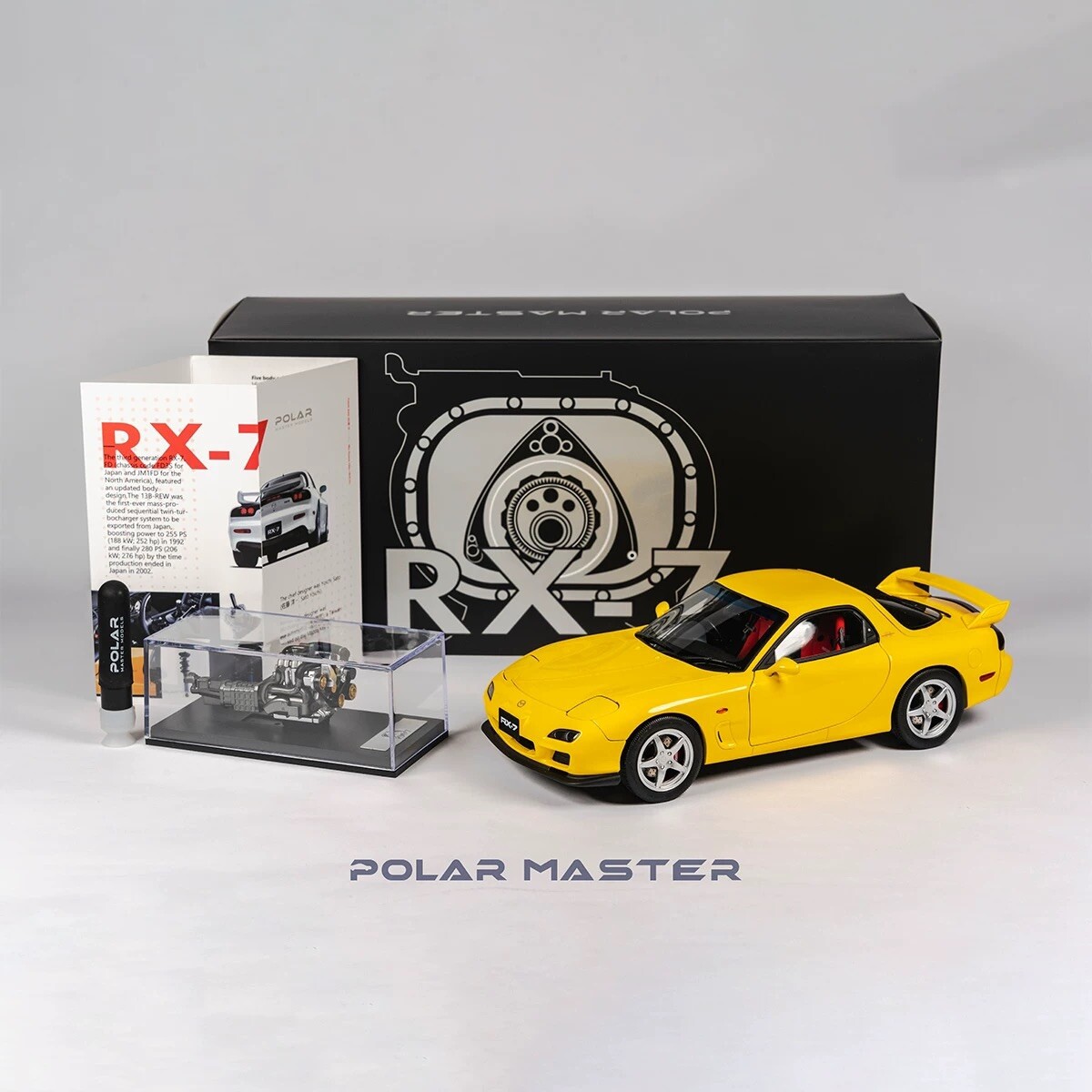 POLAR MASTER 1/18 Mazda RX7 Spirit R (Efini) Model Diecast | eBay UK