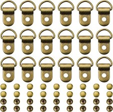 300 Pieces Bronze Shoe Boot Laces Hooks Eyelet Repair Kit Metal bronze