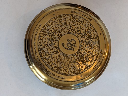 NEW Capri Blue Spiced Cider Fragrence Bougie Perfume Candle 50oz Jumbo 3 Wick - Picture 2 of 18
