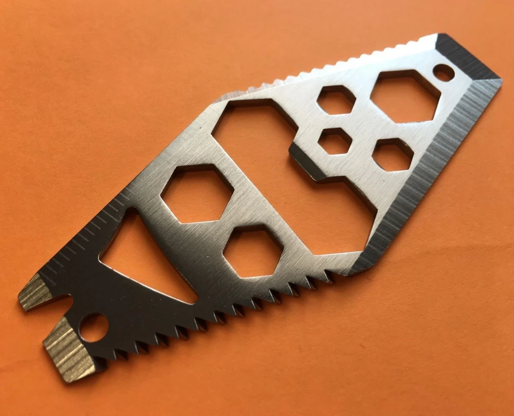 Multi Tool pocket size keychain emergency tactical gear gift  bugout  UGET2 #4