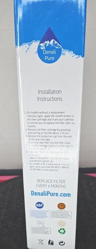 Denali Pure Refrigerator Water Filter Replacement #WF-4396508-S New - Picture 4 of 5