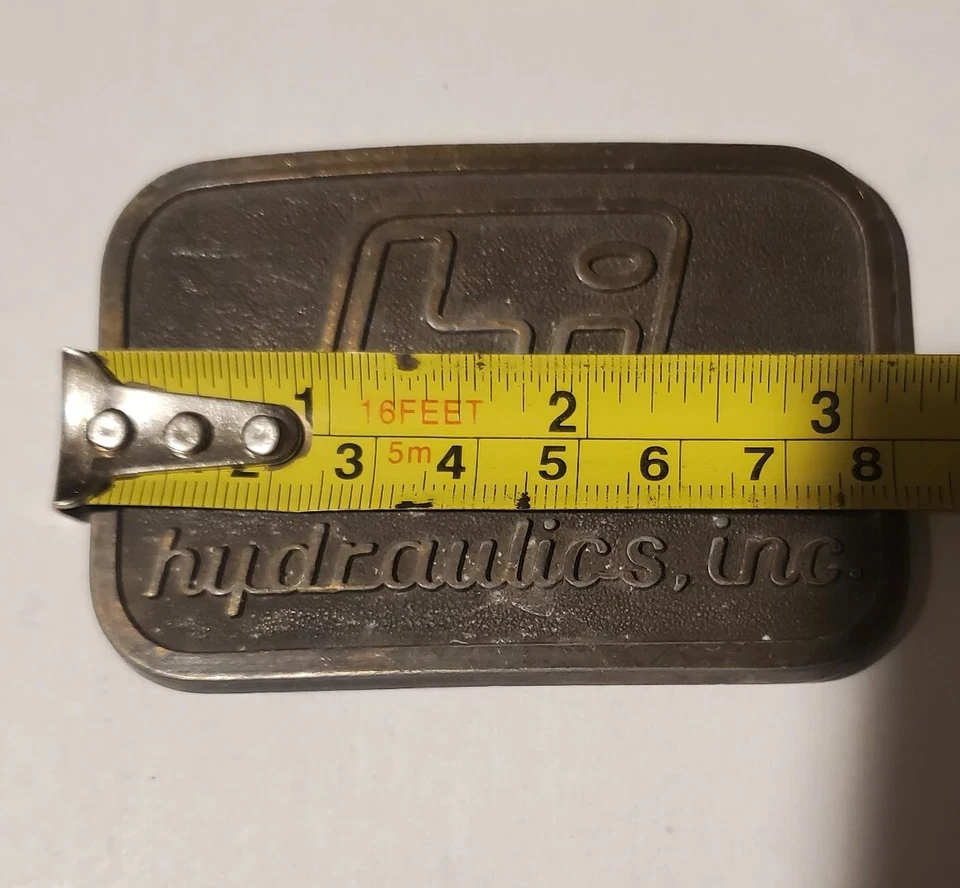 Hebilla de cinturón hidráulica JJ Hi vintage  Foto 4 de 4