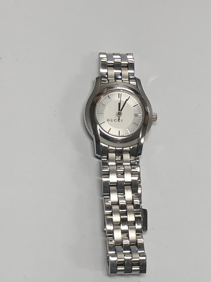 GUCCI Watch 5500L Stainless Steel Silver (GS) | eBay GUCCI Watch 5500L Stainless Steel Silver (GS) | eBay