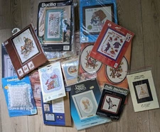U Pick! Variety of Needlework Kits-  New- Some Open Some Sealed- All Complete