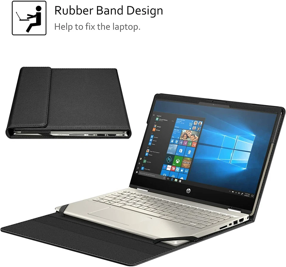 Funda Funda para 14" HP Pavilion x360 14-dwXXXX/HP Chromebook 14a-naXXXX Foto 4 de 4