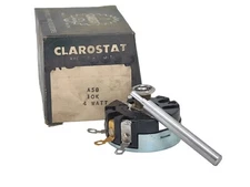 A58-10K - CLAROSTAT - 4 WATT wirewound potentiometer, stainless steel shaft