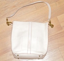 Borsa a mano Frye Ilana avorio pelle hobo secchiello borsa a tracolla borsa abbinata