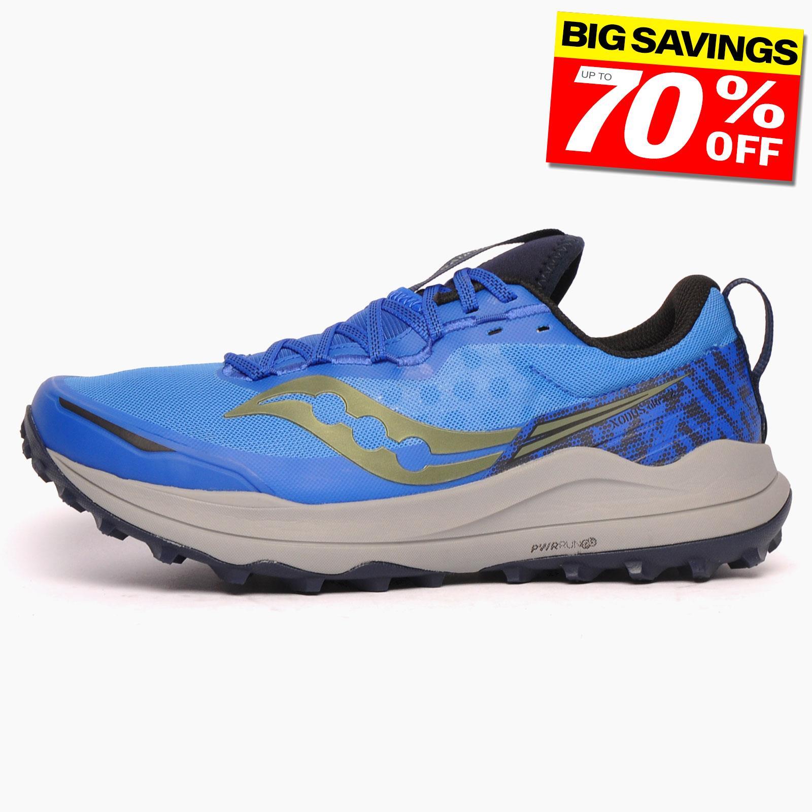 Saucony Xodus Ultra 2 Hombre Performance Terreno Zapatillas de Correr Azul