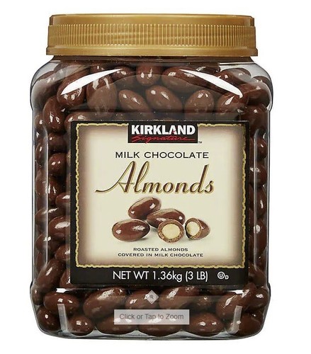 2 Packs ๐ฅ Kirkland Signature Milk Chocolate Covered Almonds 3Lb ๐ฅ - Picture 2 of 4