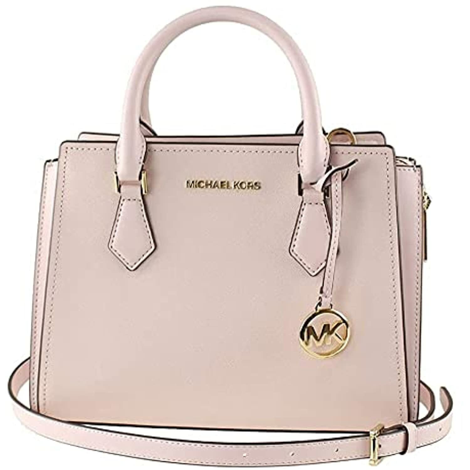 Michael Kors Large Leather Satchel Shoulder Bag Crossbody 