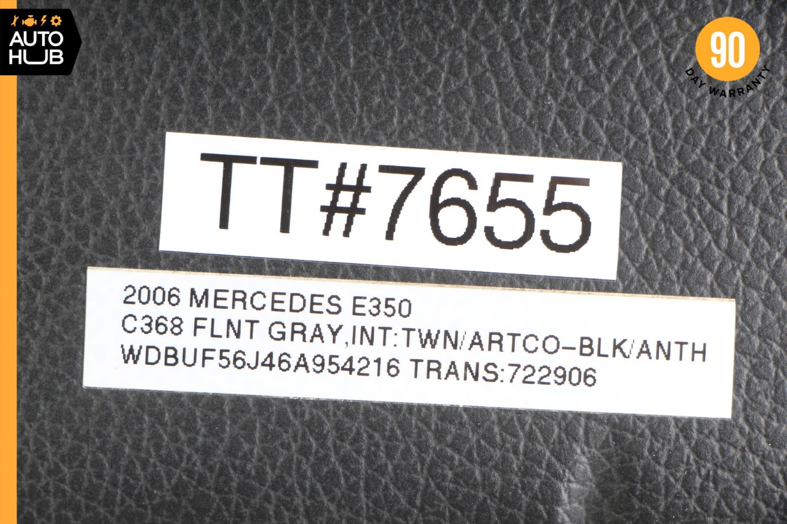 0306 Mercedes W211 E350 E320 Seat Headrest Head Rest Left Or Right