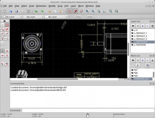 Libre Cad - 2D CAD Computer Aided Design Software for Windows & MAC on CD-ROM - Picture 7 of 14