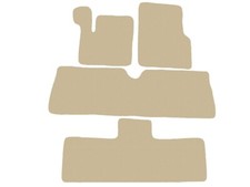 Beige Fußmatten Velour für Renault Espace II, III 1991-2002 3 Sitzreihen Autotep