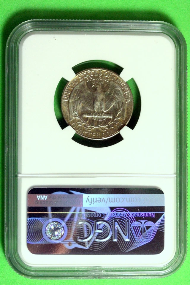 1939 NGC PF66 Washington Quarter #B27541 - Image 2 of 2