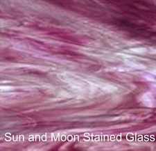 Stained Glass Sheet, Purple MOSAIC tiles size: 4"x6"