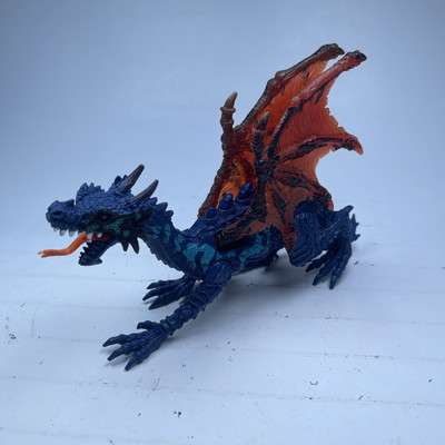 Chap Mei The Legends of Knight Arcturus Dragon Blue Orange 8 1/2 