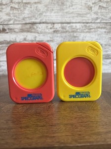 Vintage Travel SPIROGRAPH by Kenner Toy 1988 Lot Of 2