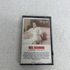 12 Greatest Hits No. 2 by Neil Diamond Cassette, 1990 
