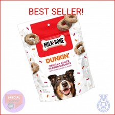 Milk-Bone Dunkin' Vanilla Glaze Flavor Dog Biscuits with Other Natural Flavors,