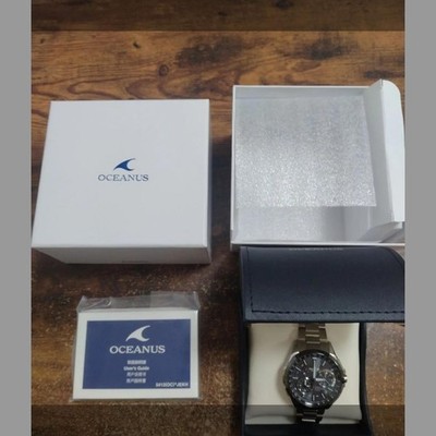 Casio OCW-G1000DB-1AJF Watches GPS Hybrid Radio Solar 10 Bar Resistant